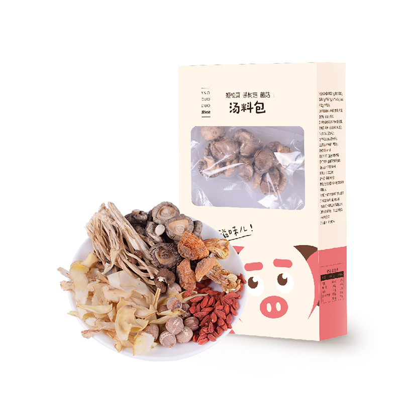 上海 姚朵朵 姬松茸茶树菇菌菇汤料包 85g/盒